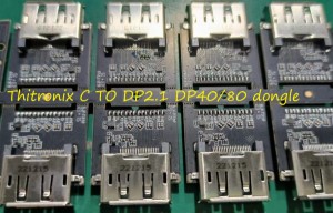 Type C to DP2.1 Dual role solution DP40 DP80