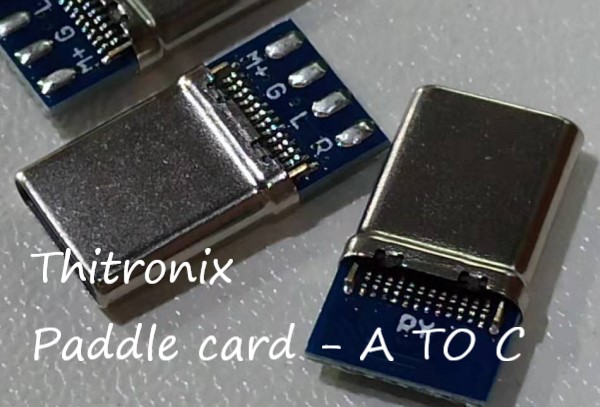 Type C paddle card, 2.0 A to C